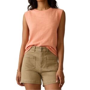 Faherty Organic Cotton Sunwashed Slub Muscle Tank